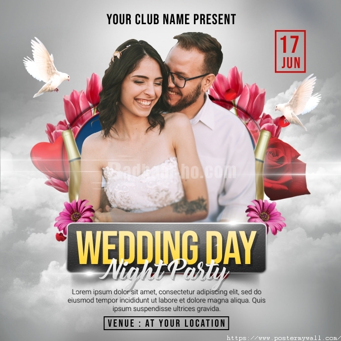 wedding_day_night_party_social_media_post_design_template_53966